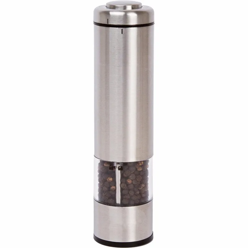 Best salt and pepper grinder wholesale/ Automatic Operation electric pepper salt grinder with LED Light