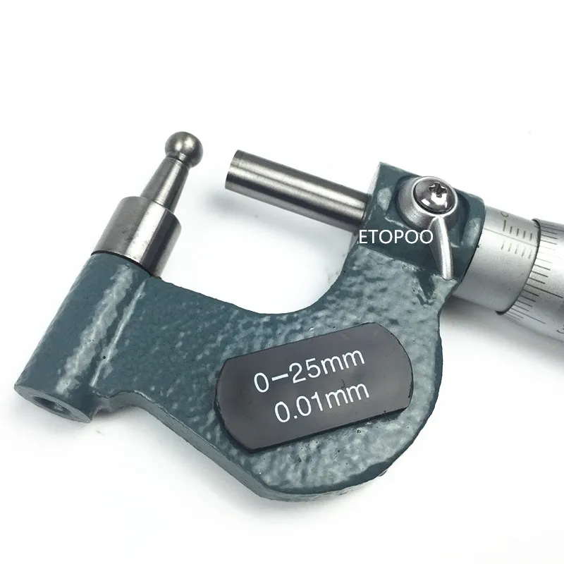 High Quality 025mm Tube Micrometer Drum Head Special Micrometer Gauge