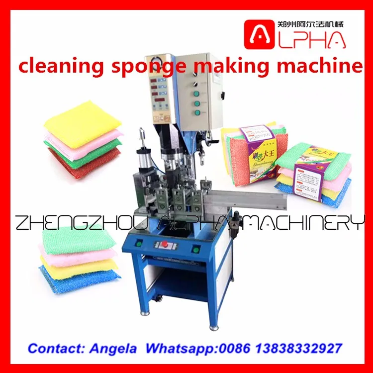High Quality Ultrasonic Sponge Scouring Pad Cutting And Welding Machine