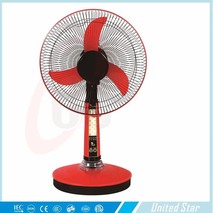 16' Dc Table Solar/ Rechargeable/ Dc Solor Table Fan (usdc416) Buy