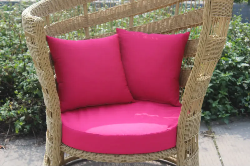 Synthetic Rattan Outdoor Furniture Philippines High Back Sofa Chair
