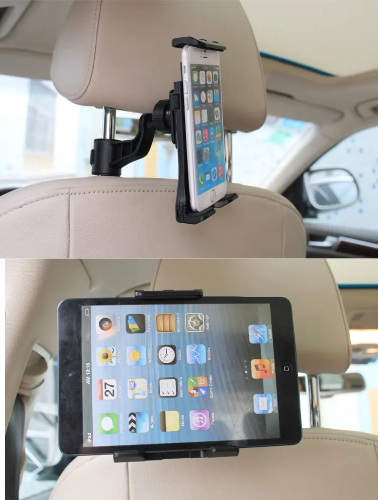 095115 Universal Tablet Car Headrest Mount Holder Car Back Seat Holder