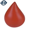 Wholesale promotional custom logo non toxic blood drop PU foam squeeze stress ball