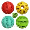Wholesale great sell cheap safe dog pet throw cute solid rubber chew biting toy balls