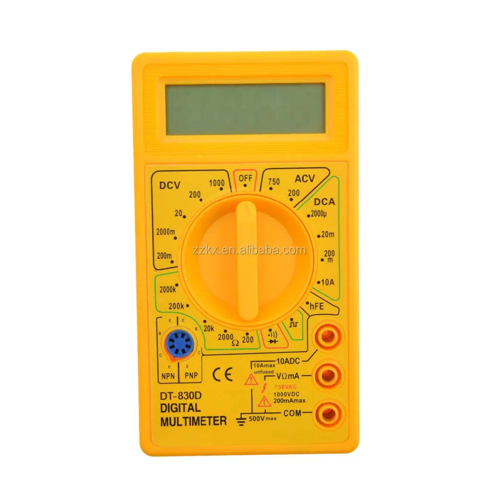 Popular Professional Lcd Multimeter Dt830d Small Size Portable Digital ...