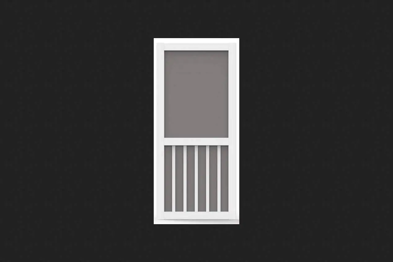 Brown Vinyl Screen Door Find Deals On Get Quotations Screen 5bar32hd 5 Bar Vinyl Door