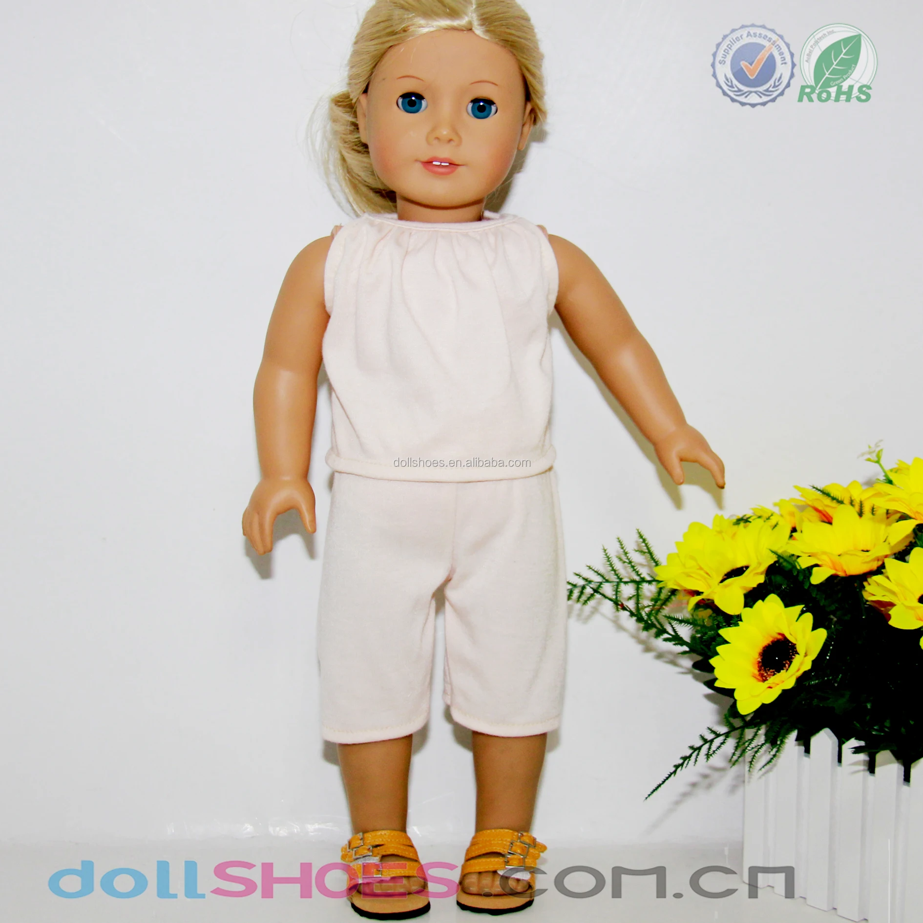 クリーム色の赤ちゃん人形の服18インチのアメリカの女の子の人形の服 Buy アメリカンガール人形の服 18インチの人形の服 ベビー人形服 Product On Alibaba Com
