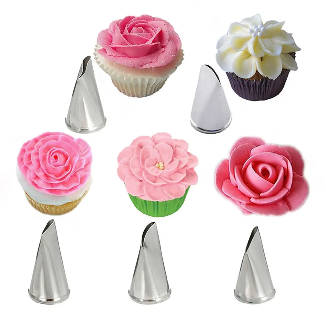 Pastry Tools and Storage Case for Cakes Cupcakes Cookies Pastry 30 Stainless Icing Nozzles Tips Kit with 3 Reusable Piping Bags Flower Nails Joyeee Cake Decorating Supplies Set 2 Couplers
