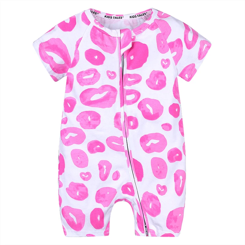 short sleeve zipper romper