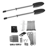 Stainless 400MM long stroke DC powered auto swing gate opener