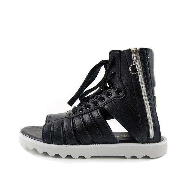 high top sandals mens