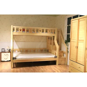 Anak Kayu Double Deck Bed Desain Kualitas Tinggi Tempat 