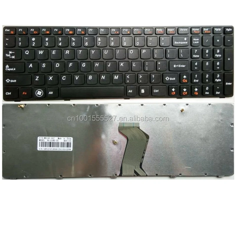 US Laptop keyboards For Lenovo G580 Z580A G585 Z585 B580 V580 G780 G770 G590 keyboards
