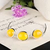 925 Sterling Silver Bracelet Blank Settings for Women 10*12mm Oval Cabochon Fine Jewelry Setting White Gold Color
