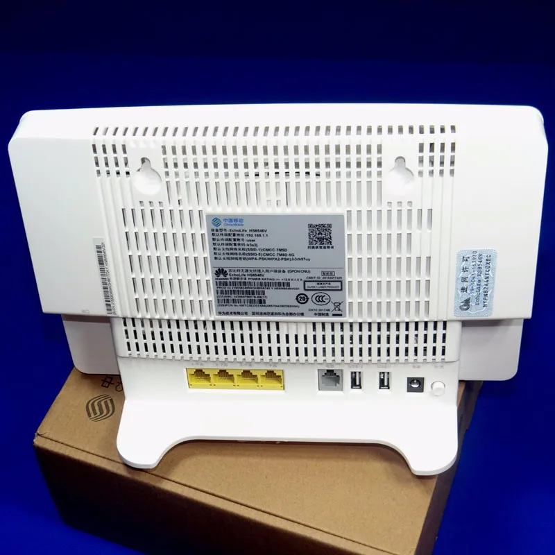 Original Ftth Onu Huawei Hs8546v Gpon Router Ftth Gpon Ont 4ge 4ports