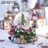 Christmas gift snow globe led and music water globe present