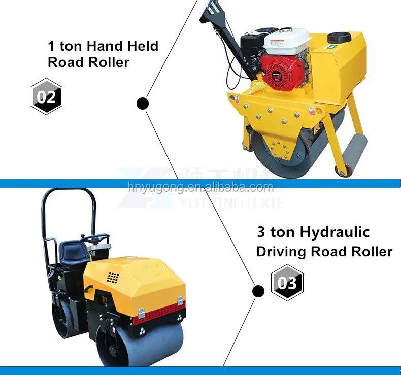 Fvr600 Vibration Road Roller Hand Roller Compactor Mini Road Roller