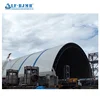 Xuzhou LF prefab steel structure space frame roof structure of limestone storage yard shed shelter metal roofing