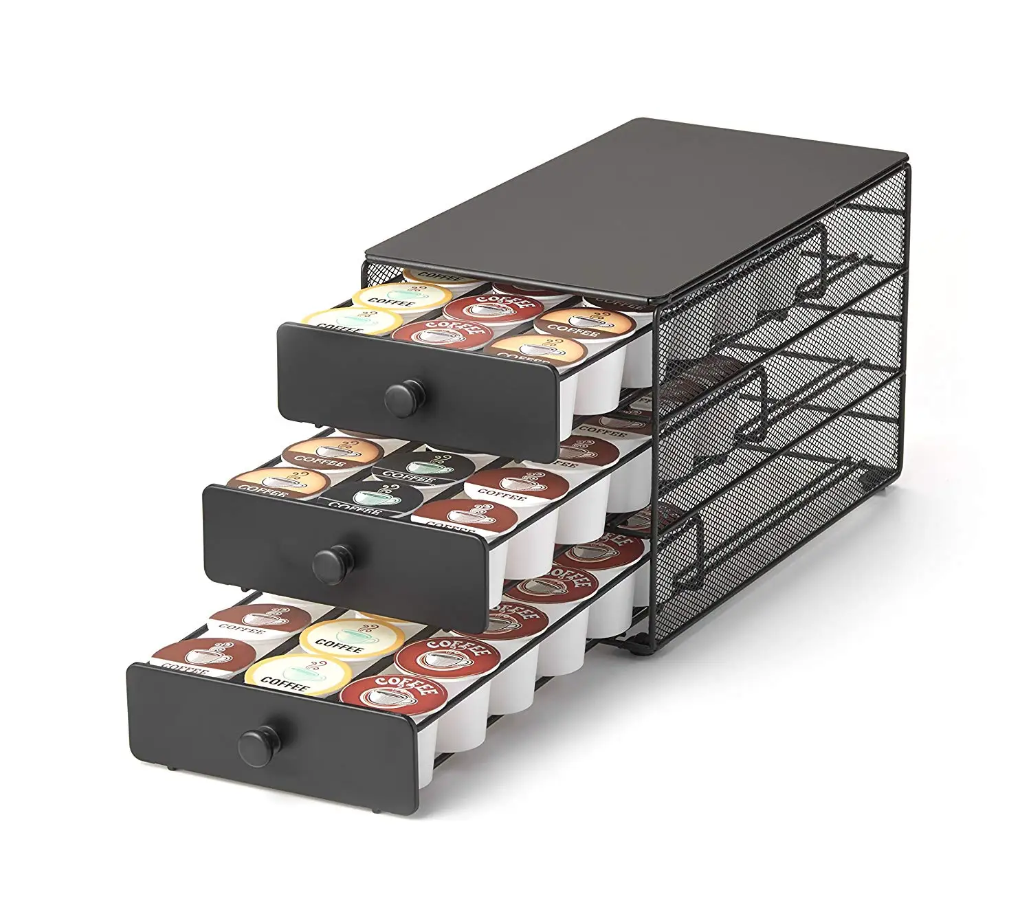 3tier Large Capacity Coffee Pod Storage Drawer For Kcup Pods. 54 Pod