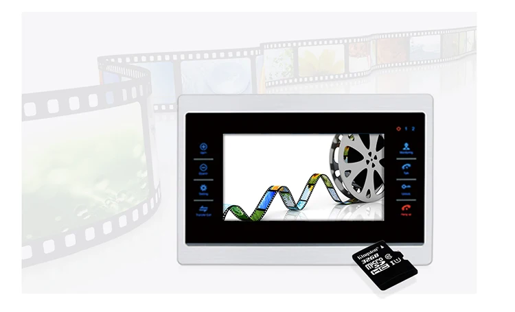 4 wired ahd video door phone