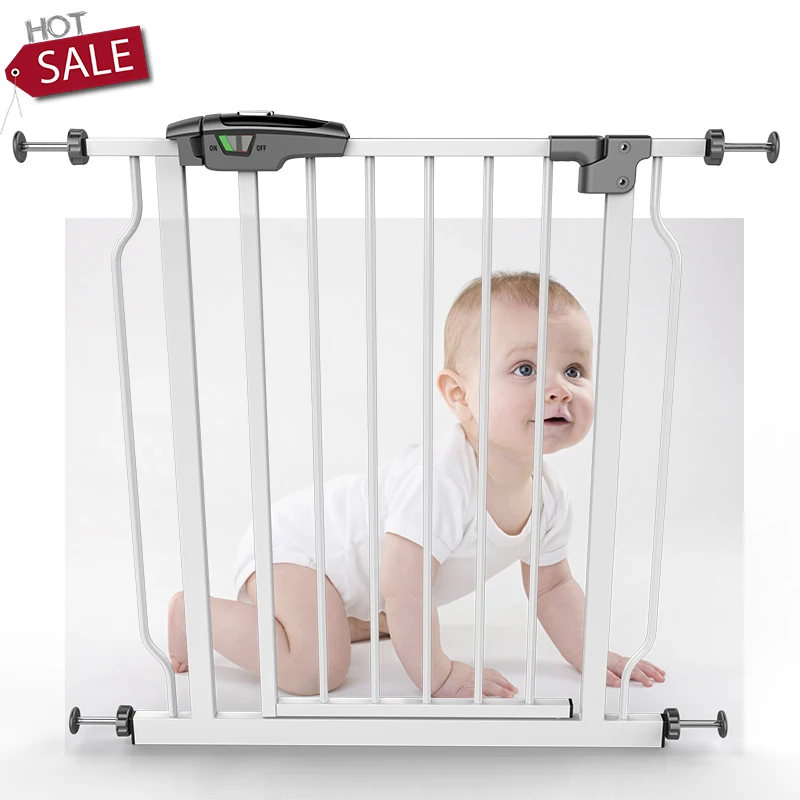 Retractable Double Lock Baby Safety Gates Wood Pet Gate Buy Wood Pet