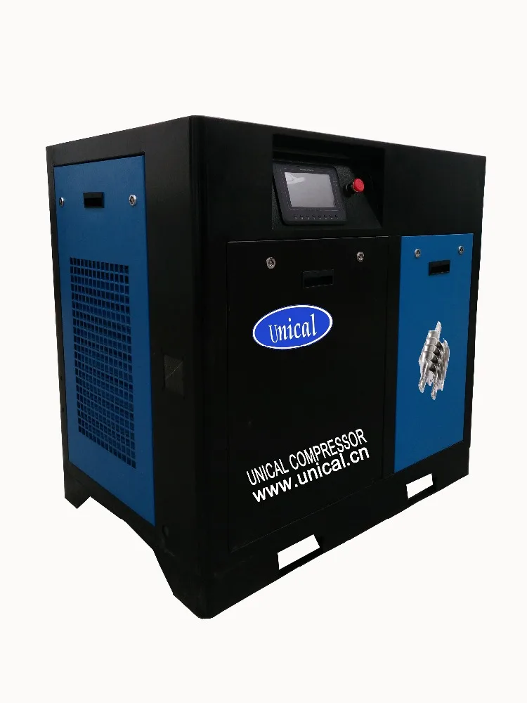 Energy saveing 185kw 250Hp 1Mpa Permanent Inverter Screw Air Compressor