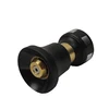 (21798) garden big volume adjustable plastic ultimate hose vee jet brass full cone jet high pressure spray nozzles
