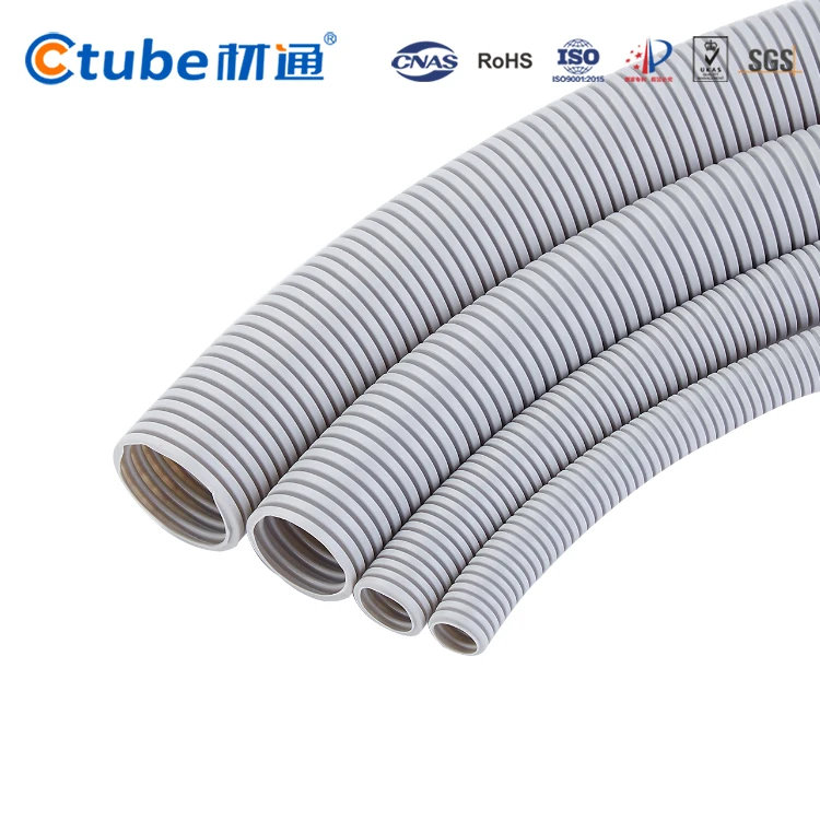 uv resistant flexible conduit pvc corrugated conduit Wiring