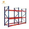 Light duty boltless sheet metal storage rack with bin