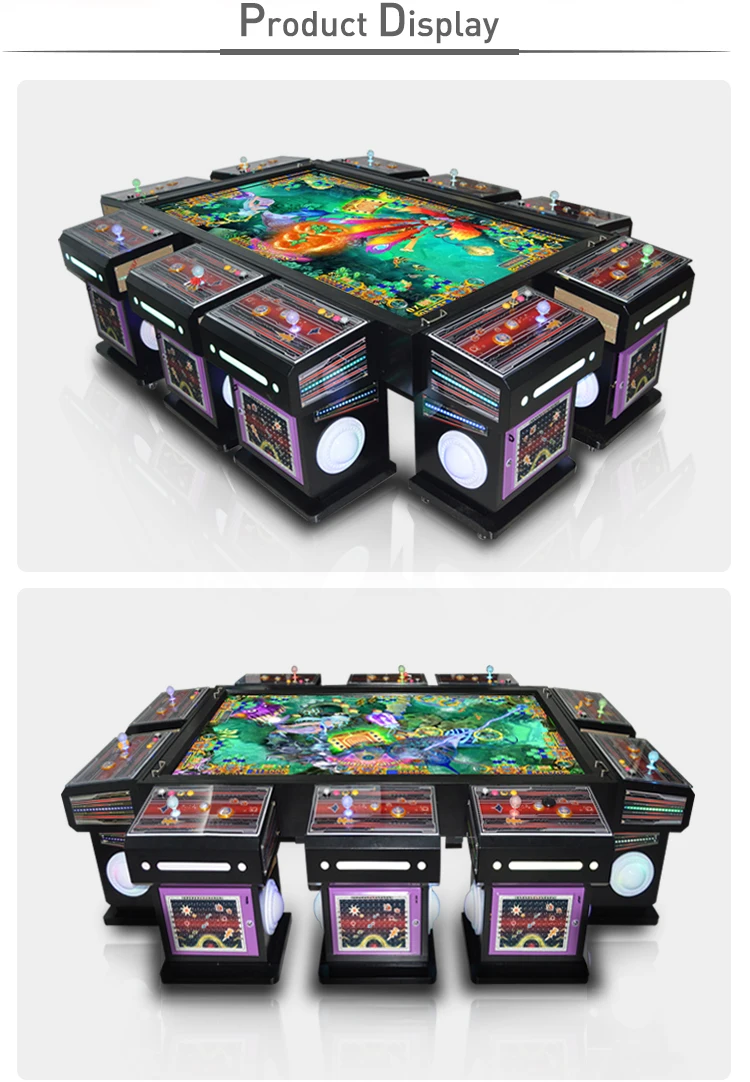 Ocean King 3 Series Shooting Fish Game Table Gambling 100 Inch Luxury