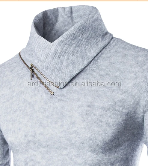 wide neck sweater mens