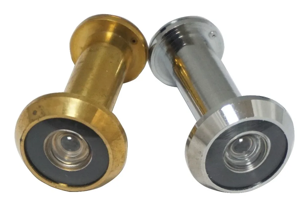 Dv08 200 Degree Door Viewer Peephole Zinc Alloy Door Viewer With Back