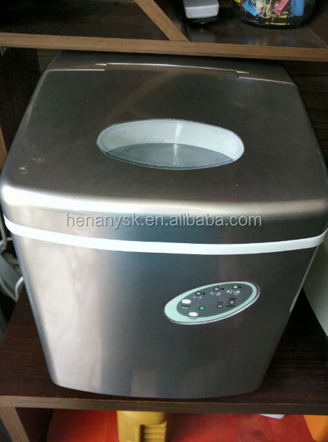 15kg-18kg/24h Mini Stainless Steel Home-Use Ice Maker