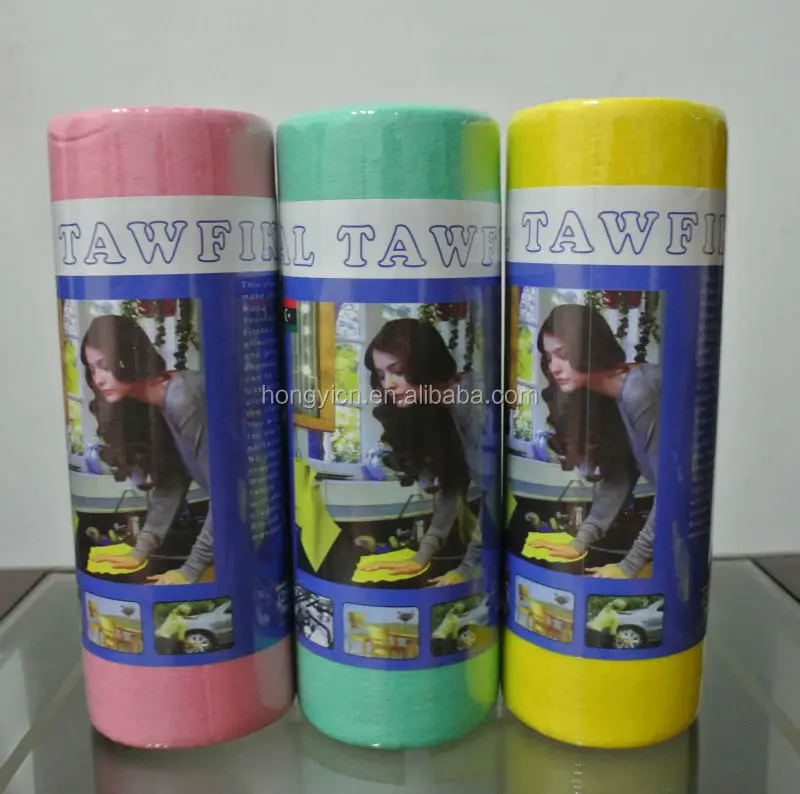 Viscose/polyester Super Absorbent Needle Punched Nonwoven Perforated