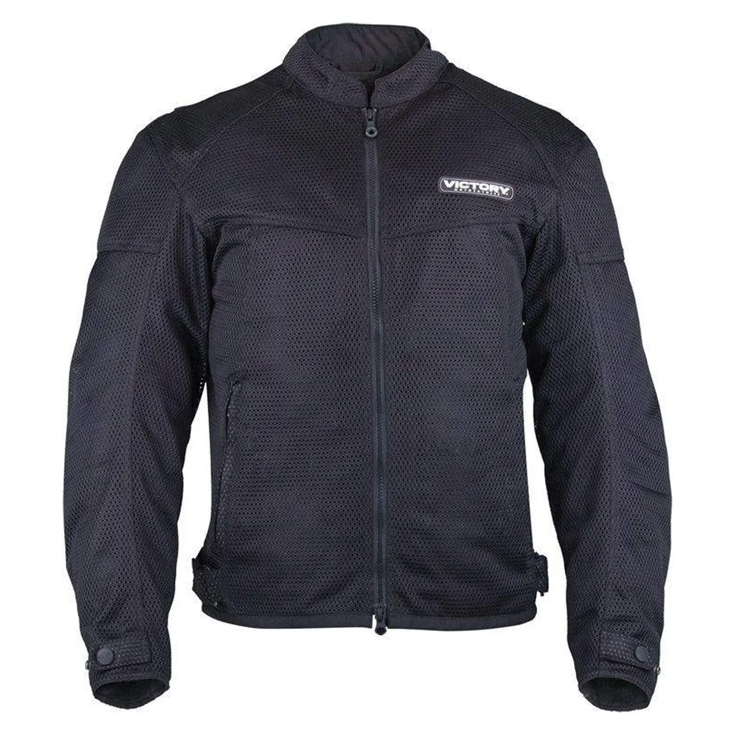 Victory Motorcycle New OEM Men's Black Lite Mesh Riding Jacket, Medium, 286383703
