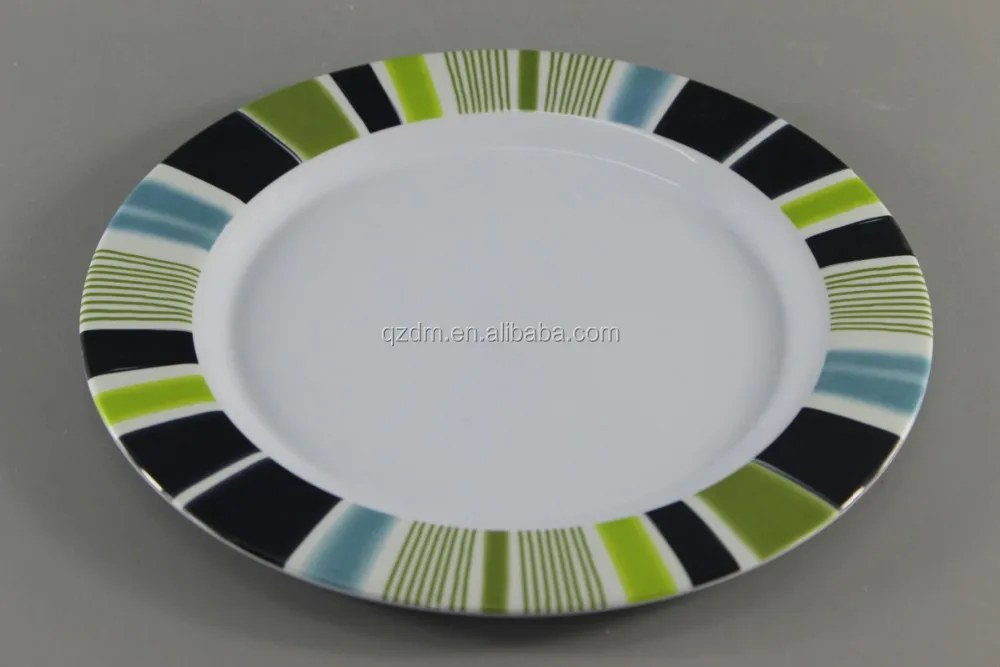 Modern Design 100 Melamine Round Dish