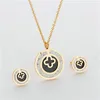 Yiwu Aceon Trending Hot Gold Best Way Classic Gold Crystal Jewelry Set for Wedding