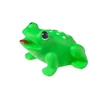 Free Sample Pet Supplies Toys Squeaky Rubber Green Frog Dog Dental Chew Toys