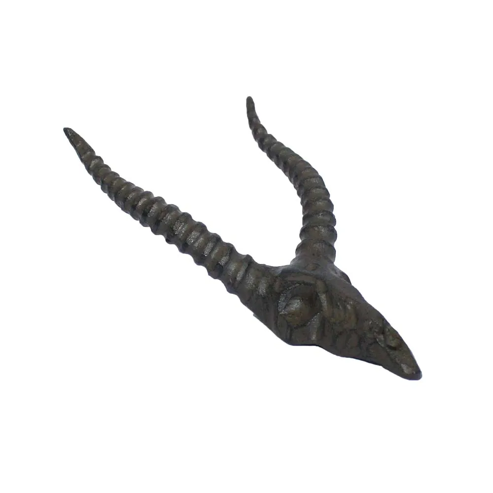 New design antique metal goat head for wall decor.jpg