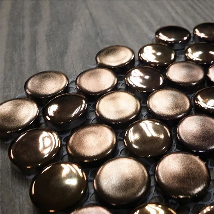 round copper penny ceramic mosaic tiles buy building materials round copper penny ceramic tiles round copper penny copper ceramic cents ceramic round ceramic products on alibaba com