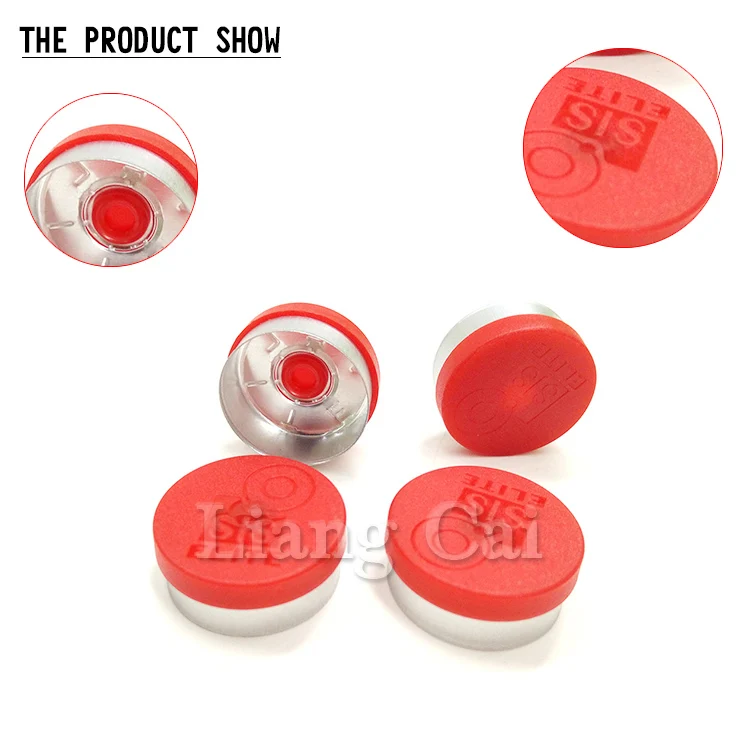 red flip off vial caps 20mm tear off cap for medicine vial