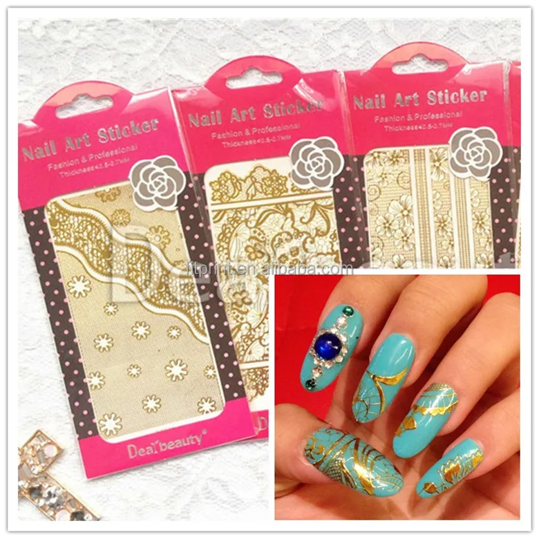 designer nail art stickers