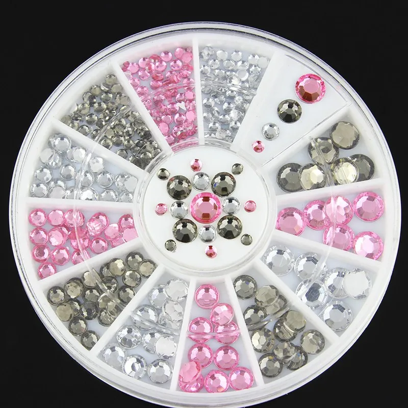 Small And Big 3d nail art bijoux ongles strass ongles decoracion de unas nail glitter decorazioni
