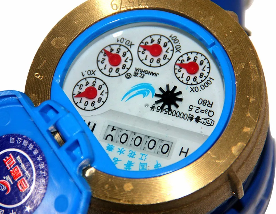Mechanical Wate Meter Bulk Meter Alfasu Multi Jet Types Water Meter