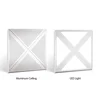 Design Powder Tiles Strips Coated Perforated Aluminum Panel Ceiling