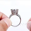 plastic clear ring sizer for loose rings with silver polishing cloth