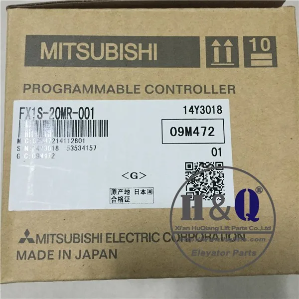 Mitsubishi PLC FX1S-20MR-001 Mitsubishi PLC Base used Escalaor