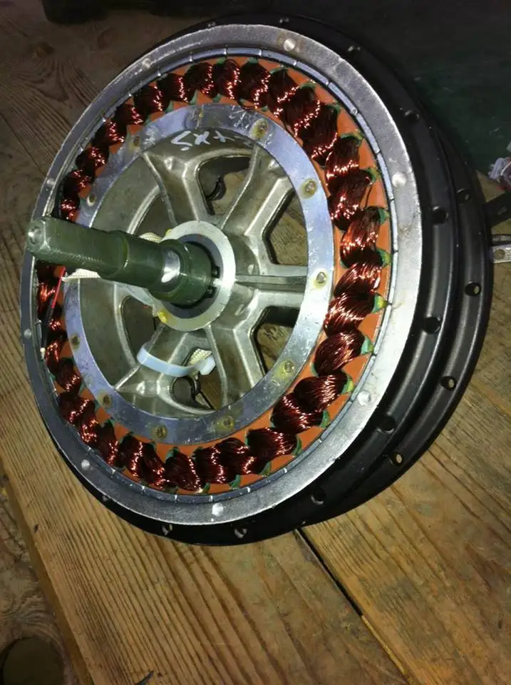 12 inch hub motor wheel