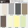 project choice pure color metro station train station thin wall tiles floor tile