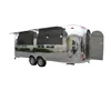 Customize Outdoor Stainless Steel mobile store snack food van